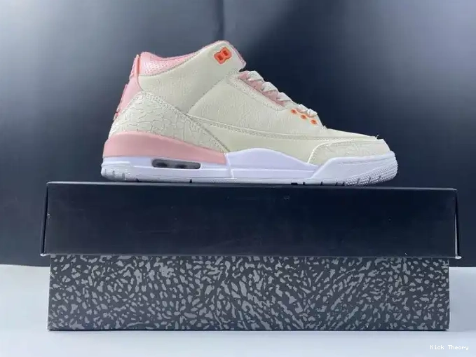 Kicked Out Shoe Store Rust Pink 3 Jordan Sail Air CK9246-116 Retro (W) 0512